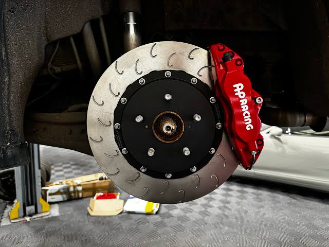 Disques avant flottants AP Racing 360 mm — carbone-céramique